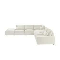 Ecksofa  Branna ¦ beige ¦ Maße (cm): B: 412 H: 88 T: 386