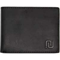NEGOTIA Elite - Geldbeutel aus Top Grain leder - Geldbörse für Herren - Geldbörse Herren Klein - Brieftasche Herren - Portmonee - Schwarz - Schwarz