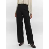 Vero Moda Becky HR Wide Pull On Hosen Schwarz S 30