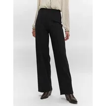 Vero Moda Becky HR Wide Pull On Hosen Schwarz S 30