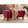 Home Affaire Hocker Trondheim mit Stauraum 101 x 48 x 66 cm Rot