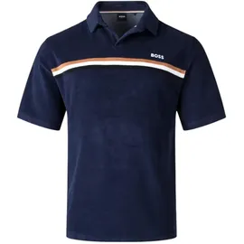 Boss Poloshirt Iconic aus Frottee blau XL (52)