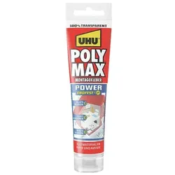 UHU Montagekleber »Poly Max Glasklar Express« 115 g transparent