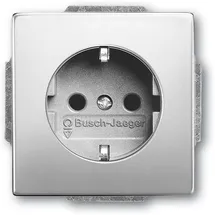 Busch-Jaeger Steckdoseneinsatz 1 St. Edelstahl