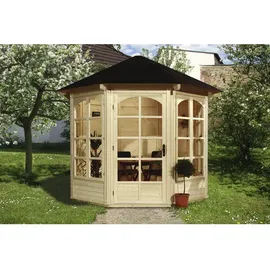 Weka Pavillon 234 A 3,05 x 2,82 m Natur