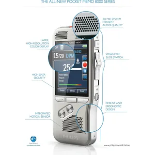Philips DPM 8300 Diktiergerät DPM8000 (ohne Software,