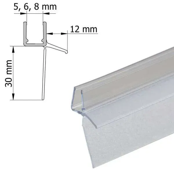 Dusar-ST Dusar Universal-Wasserabweiser Dichtung für.. - Duschkabine
