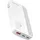 mobile origin GaN III Slim Charger dual USB-C Single USB-A White