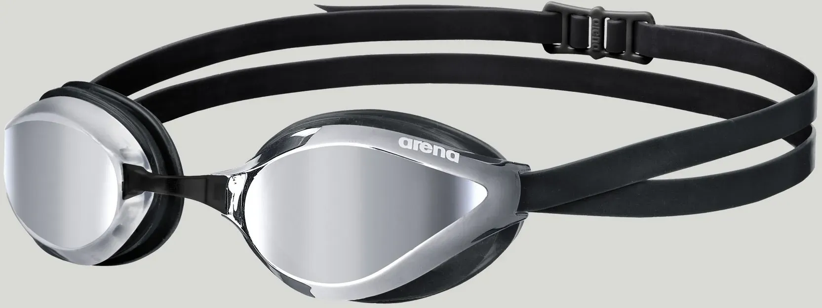 Gespiegelte Schwimmbrille Python Mirror - Silver-black - Einheitsgröße