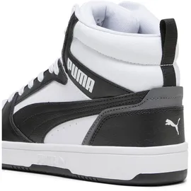 Puma Rebound v6 Herren Puma White-Puma Black-Shadow Gray-Puma White 44