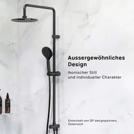 AM.PM Duschsystem Schwarz