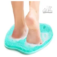 Gontence Fußmassagegerät Fußmassagegerät Schrubber, Durchblutung, Fuss bath massage pad grün