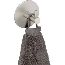 Schöner Wohnen SCHÖNER WOHNEN-KOLLEKTION, Haken, Wandhaken, Badhaken aus rostfreiem Edelstahl, in matt für Handtücher und Bad-Utensilien einfache Montage ohne Bohren