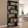 vidaXL Bücherregal 80 x 24 x 192 cm Schwarz