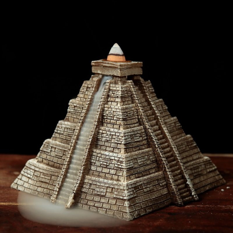 Aztekische Pyramide Backflow Rückfluss Räuchergefäß