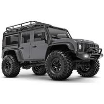 TRAXXAS RC-Auto Land Rover Defender 1:18 4WD RTR silber (TRX-4M)