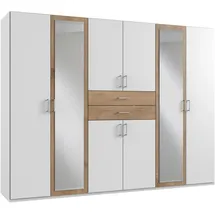 WIMEX Drehtürenschrank Diver 270 x 207 x 58 cm Weiß