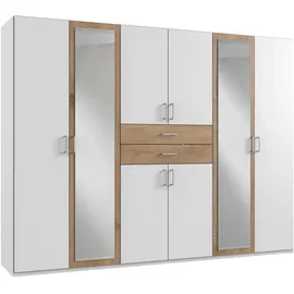 WIMEX Drehtürenschrank Diver 270 x 207 x 58 cm Weiß