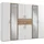 WIMEX Drehtürenschrank Diver 270 x 207 x 58 cm Weiß