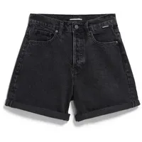 Armedangels Damen Sheaari Jeans Shorts, Ebony Black, M|S