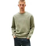 Tommy Hilfiger Regular Fit Sweatshirt aus Baumwoll-Mix, Hellgruen, S