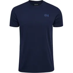 hummel Court Cotton T-Shirt Herren - navy - L