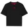 hugo underwear T-Shirt "Signature", Damen, Gr. L, schwarz (schwarz 001), Jersey, Obermaterial: 48% Baumwolle, 48% Modal, 4% Elasthan, Rundhals, Shirts T-Shirt, normale Passofrm, Rundhals