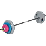 tiguar Powergym Langhantel-Set 17.6 kg 2 Halteklammern Krafttraining