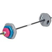tiguar Powergym Langhantel-Set 17.6 kg 2 Halteklammern Krafttraining