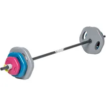 tiguar Powergym Langhantel-Set 17.6 kg 2 Halteklammern Krafttraining