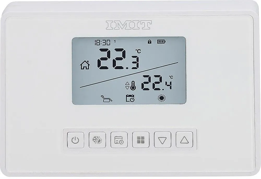 Digitaler Raumthermostat IMIT Silver CR S, kabelgebunden
