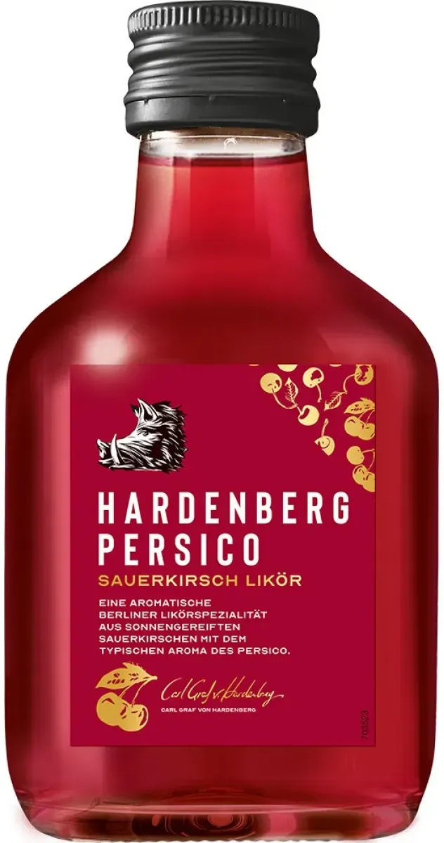 Hardenberg Persico Sauerkirsch Likör 18% vol. 0,1 l