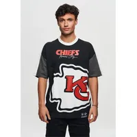 Recovered Kansas City Chiefs Cut and Sew Schwarz Oversized