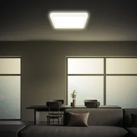 Briloner LED Panel 1 rechteckig weiß 24 x 24 x 3 cm