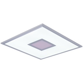 ETC Shop LED Panel Esszimmerlampe Wohnzimmerleuchte Flurleuchte Tageslichtlampe, RGB dimmbar Fernbedienung cct Timer Memory