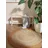 HANSE HOME Looma Juteteppich - Natur Wohnzimmerteppich Rund aus 100% Jute, Handgewebt - Robust & Pflegeleicht - Moderner, Boho Naturfaser Teppich, Natur Elfenbein Gold - Ø200cm