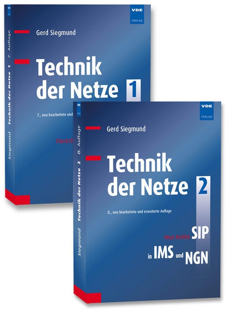 Technik Der Netze / 1-2 / Technik Der Netze  2 Bde..Bd.1-2 - Gerd Siegmund  Kartoniert (TB)