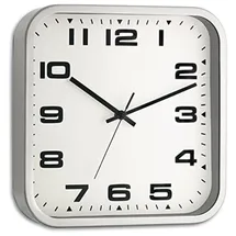 TFA Analoge Wanduhr 30,0 60.3013 silber