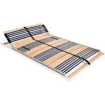 vidaXL Lattenrost 7 Zonen verstellbar 120 x 200 cm