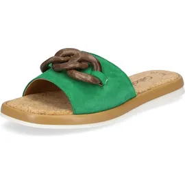 Gabor Pantolette grün 37 EU