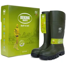 Bekina Arbeitsstiefel StepliteX Thermoprotect, S5 Gummistiefel, Winterstiefel, olivgrün, Gr. 38