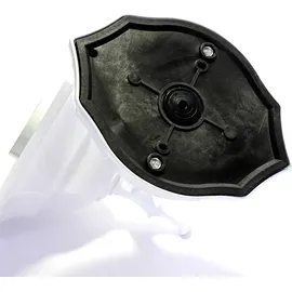 Rabalux Außenwandleuchte Velence, E27, weiß, rund, Klassisch, IP43, ø210mm - Weiß