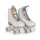 Byox Rollschuhe Donna weiss (31), Weiss, Pink