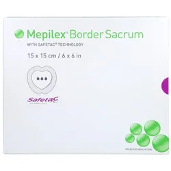 Mepilex Border Sacrum Schaumverb.15x15 cm