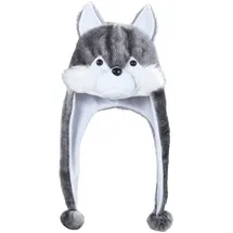 w widmann milano party fashion - Tier Hut für Damen und Herren, Tiermütze Kostüm Accessoire für Karneval und Mottoparty