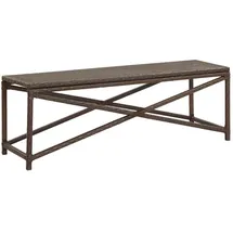 vidaXL Gartenbank 124 x 44 x 43 cm Braun