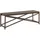 vidaXL Gartenbank 124 x 44 x 43 cm Braun