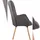 CLP Lounger Ashford Stoff dunkelgrau/natura