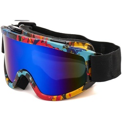 PACIEA Skibrille Winddichte polarisierte Licht- und Nebelschutzbrille für Bergsteiger c7