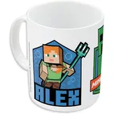 joojee GmbH Minecraft Alex Steve Creeper Tasse